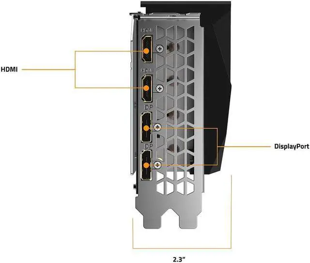 Alt view image 5 of 6 - GIGABYTE Radeon RX 6800 GAMING OC 16G Graphics Card,GV-R68GAMING OC-16GD Video Card