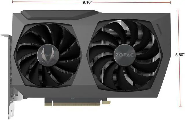 Alt view image 2 of 5 - ZOTAC GAMING GeForce RTX 3070 Twin Edge 8GB GDDR6 256-bit 14 Gbps PCIE 4.0 Gaming Graphics Card, IceStorm 2.0 Advanced Cooling, White LED Logo Lighting, ZT-A30700E-10P
