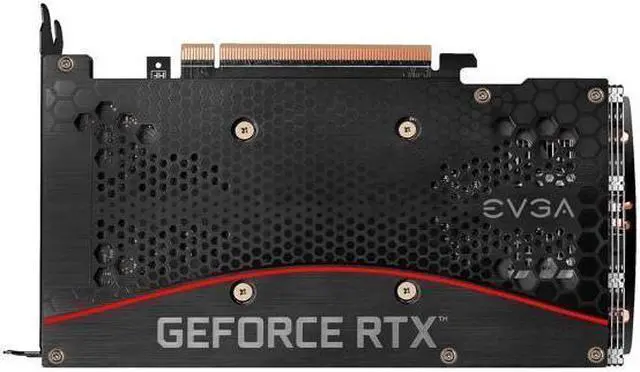 Alt view image 3 of 4 - EVGA GeForce RTX 3060 XC GAMING, 12G-P5-3657-KR, 12GB GDDR6, Dual-Fan, Metal Backplate