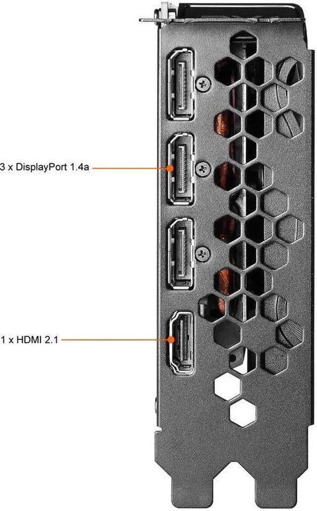 Alt view image 4 of 4 - EVGA GeForce RTX 3060 XC GAMING, 12G-P5-3657-KR, 12GB GDDR6, Dual-Fan, Metal Backplate