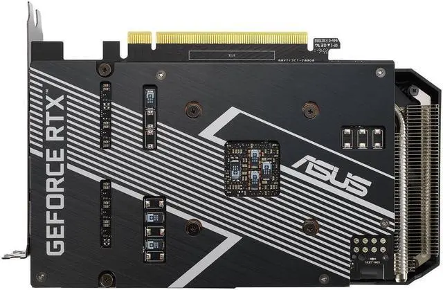 Alt view image 4 of 5 - ASUS Dual GeForce RTX 3060 12GB GDDR6 PCI Express 4.0 Video Card DUAL-RTX3060-O12G-V2 MINI