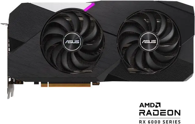 Main image of ASUS Dual Radeon RX 6700 XT OC Edition 12GB GDDR6 Gaming Graphics Card (AMD RDNA 2, PCIe 4.0, 12GB GDDR6, HDMI 2.1, DisplayPort 1.4a, Axial-tech Fan Design, 0dB Technology) DUAL-RX6700XT-O12G