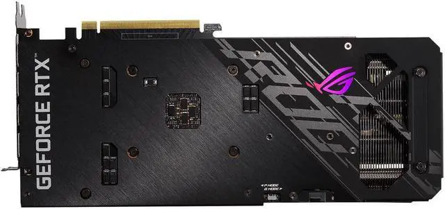Alt view image 4 of 5 - ASUS ROG Strix GeForce RTX 3060 12GB GDDR6 PCI Express 4.0 Video Card ROG-STRIX-RTX3060-O12G-V2-GAMING