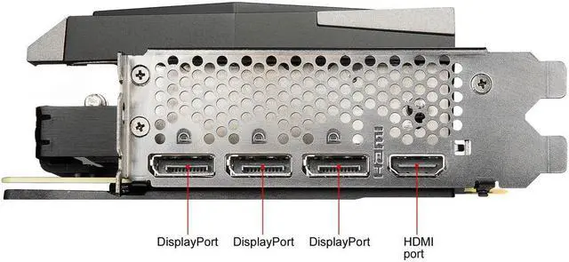 Alt view image 5 of 5 - MSI Gaming GeForce RTX 3080 10GB GDDR6X PCI Express 4.0 Video Card RTX 3080 GAMING X TRIO 10G