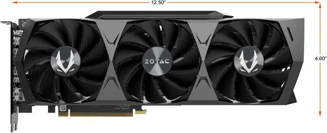 Alt view image 2 of 5 - ZOTAC GAMING GeForce RTX 3070 Ti Trinity OC 8GB GDDR6X 256-bit 19 Gbps PCIE 4.0 Gaming Graphics Card, IceStorm 2.0 Advanced Cooling, SPECTRA 2.0 RGB Lighting, ZT-A30710J-10P