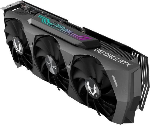 Alt view image 3 of 5 - ZOTAC GAMING GeForce RTX 3070 Ti Trinity OC 8GB GDDR6X 256-bit 19 Gbps PCIE 4.0 Gaming Graphics Card, IceStorm 2.0 Advanced Cooling, SPECTRA 2.0 RGB Lighting, ZT-A30710J-10P