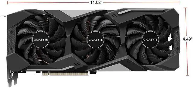 Alt view image 2 of 5 - GIGABYTE Radeon RX 5700 XT GAMING OC 8G Graphics Card, PCIe 4.0, 8GB 256-Bit GDDR6, GV-R57XTGAMING OC-8GD Video Card