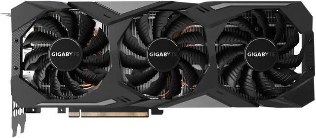 Alt view image 2 of 5 - GIGABYTE GeForce RTX 2080 WINDFORCE OC 8G Graphics Card, 3 x WINDFORCE Fans, 8GB 256-Bit GDDR6, GV-N2080WF3OC-8GC Video Card