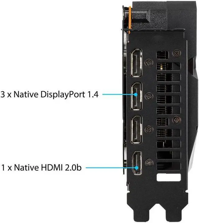 Alt view image 4 of 4 - ASUS AMD Radeon RX 5500 XT Overclocked O8G GDDR6 Dual Fan EVO Edition Gaming Graphics Card (DUAL-RX5500XT-O8G-EVO)