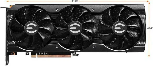 Alt view image 2 of 6 - EVGA GeForce RTX 3060 Ti FTW ULTRA GAMING Video Card, 08G-P5-3667-KL, 8GB GDDR6, iCX3 Cooling, ARGB LED, LHR