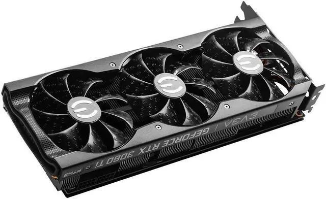 Alt view image 3 of 6 - EVGA GeForce RTX 3060 Ti FTW ULTRA GAMING Video Card, 08G-P5-3667-KL, 8GB GDDR6, iCX3 Cooling, ARGB LED, LHR