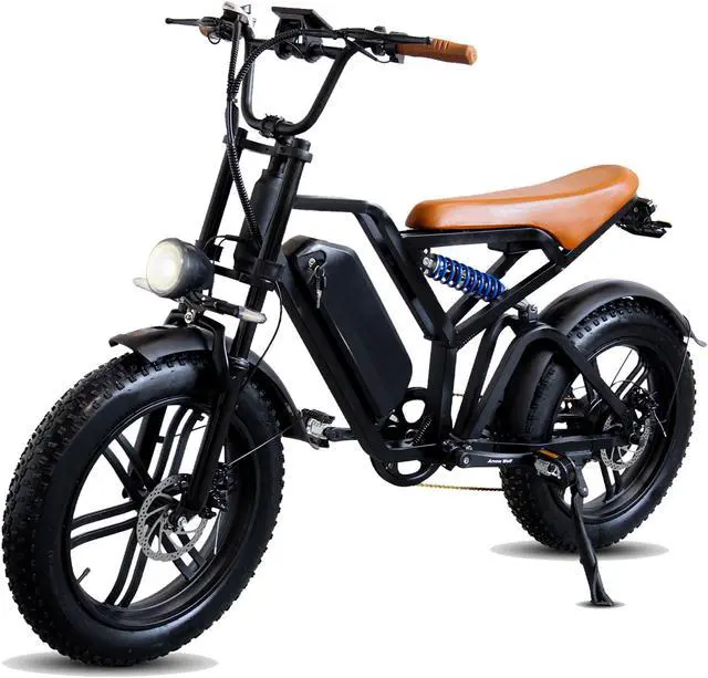 Main image of Electric Bike for Adults, Ebike 1000W/48V/20Ah, Tank 20" Fat Tire Electric Bicycles Up to 30MPH & 68 Miles with Removable Battery, Colorful Dispaly, Throttle & Pedal Assist, Shimano 7-Speed