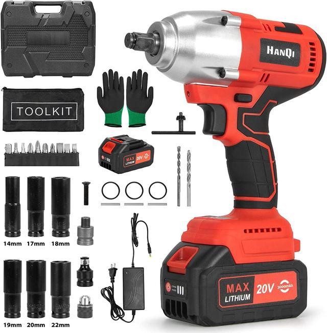 Cordless Impact Wrench, Electric Impact Wrench, Impact Wrench Battery