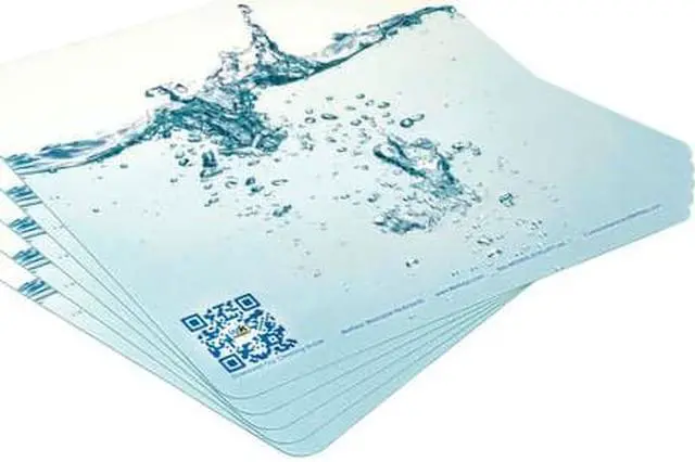 Main image of Pack of (5) MPWKR-1 - WetKeys Flexible Repositionable Ultra-thin Washable Mouse Pad | MPWKR-5