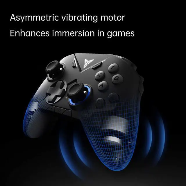 Alt view image 2 of 7 - Flydigi Vader 2 Wired Game Controller, Configurable Multi-Platform Gamepad, Dual Vibration, 6-axis Motion Sensing, PC Gamepad for Steam/ Emulator/ XCloud/ Tablet/ TV Box