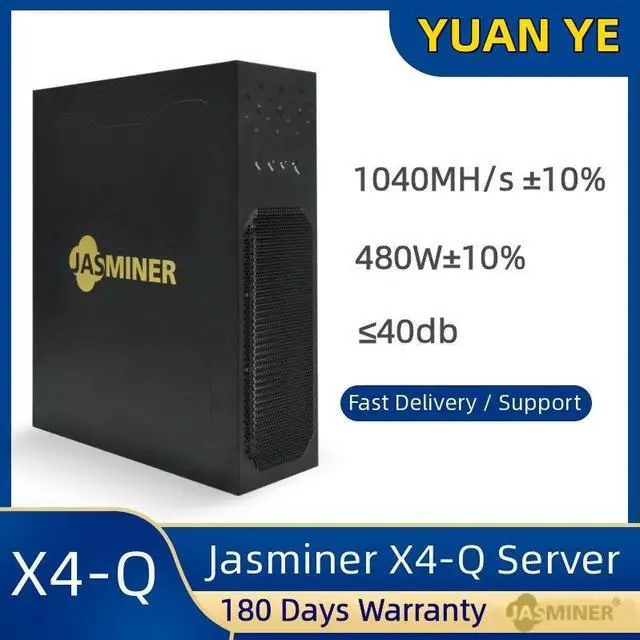 Main image of New Jasminer X4-Q Miner 1040MH / 480W / 5GB Jasminer X4 Miner Sold by YUAN YE