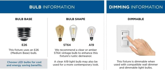 Alt view image 4 of 7 - Progress Lighting Briarwood 12" 2-Light Flush Mount Light, Textured Black