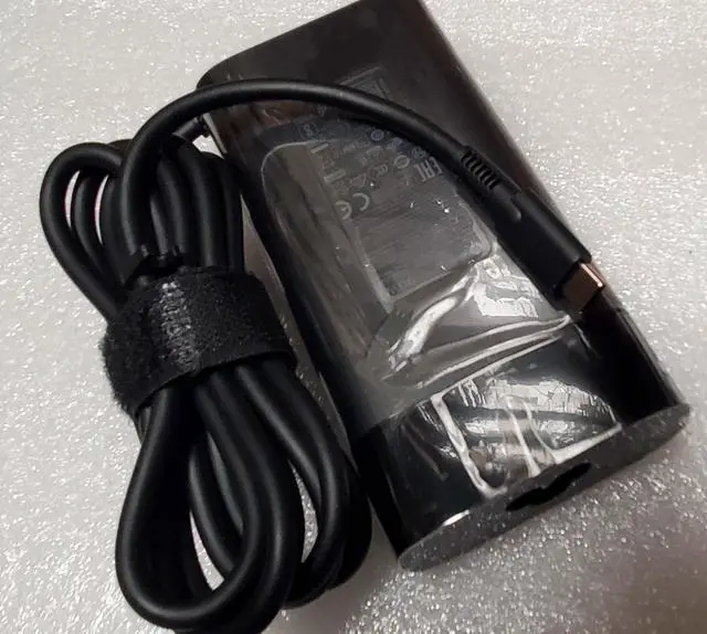 Alt view image 3 of 3 - New Genuine HP 90W USB-C Type C AC Adapter 904082-003 Exact part for HP Elitebook x360 1040 G5 Spectre x360 - 15-bl000 Spectre x360 - 15-bl100  Spectre x360 - 15-bl108ca Spectre x360 - 15-bl112dx