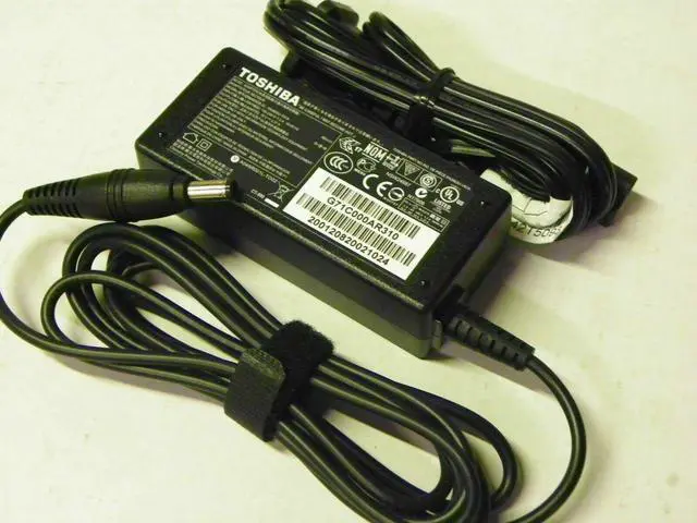 Alt view image 3 of 3 - New Toshiba 45W 19V 2.37 AC Adapter Toshiba P/N: PA3822U-1ACA - Genuine box