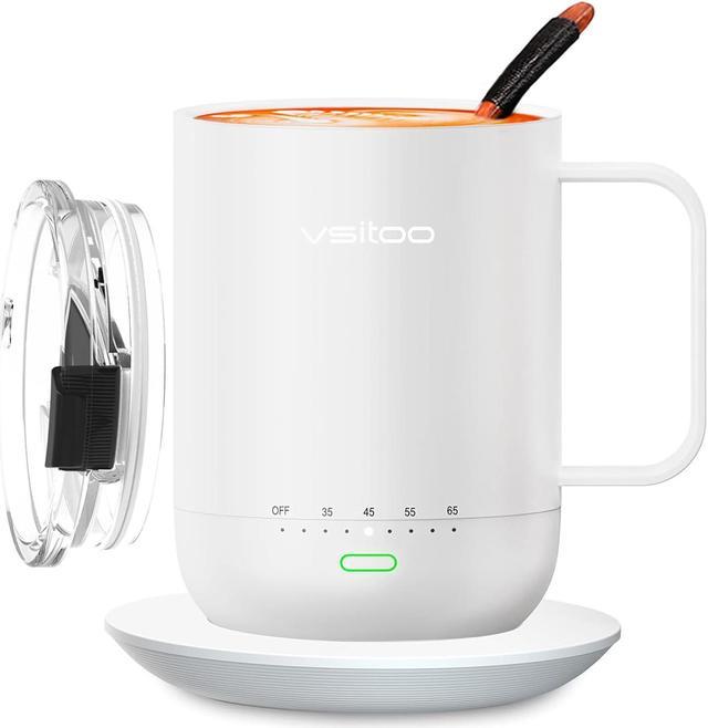 vsitoo S3pro Temperature Control Smart Mug 2 with Lid, Self