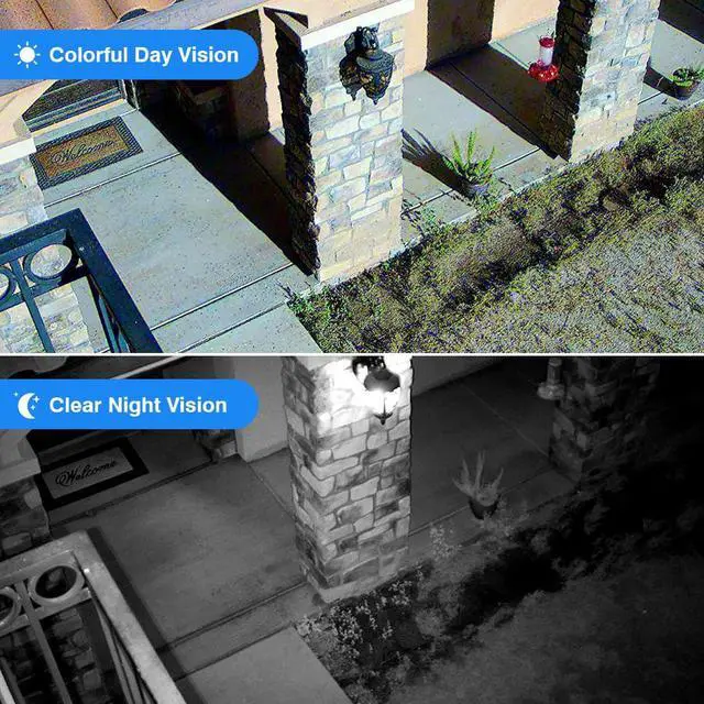 Alt view image 6 of 7 - JideTech 8MP/4K POE Security Camera System 4CH with Color Night Vision (NK2-4H-8MP)