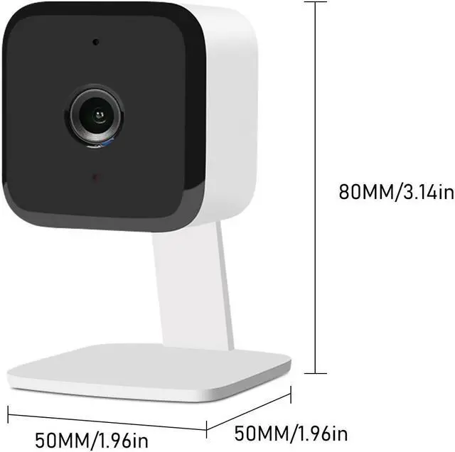 Alt view image 3 of 7 - JideTech Home Office Use CCTV Night Vision Wireless WIFI Digital Clock Camera P2P Connection Clock mini Camera with Two Way Audio Motion Detection