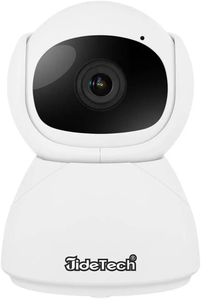 Main image of JideTech 1080P WiFi IP Camera Indoor Surveillance Camera, Person Detection, IR Night Vision, Motion Detection, 2-Way Audio, Compatible with Alexa, for Babies/Pets