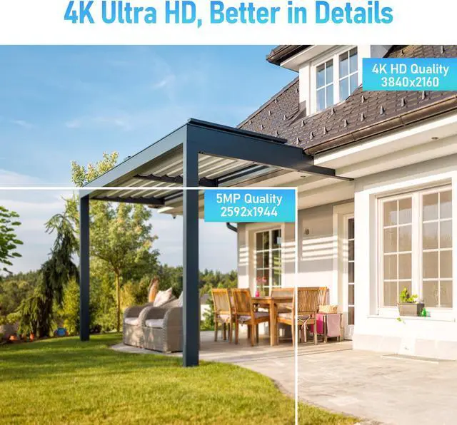 Alt view image 5 of 6 - JideTech PTZ Camera Outdoor,5MP 20X Optical Zoom PoE IP Camera with 360° Rotate and 1000ft View Distance/Human Detection & Auto Tracking/11 IR Lights Night Vision/Two Way Audio/IP66 Waterproof
