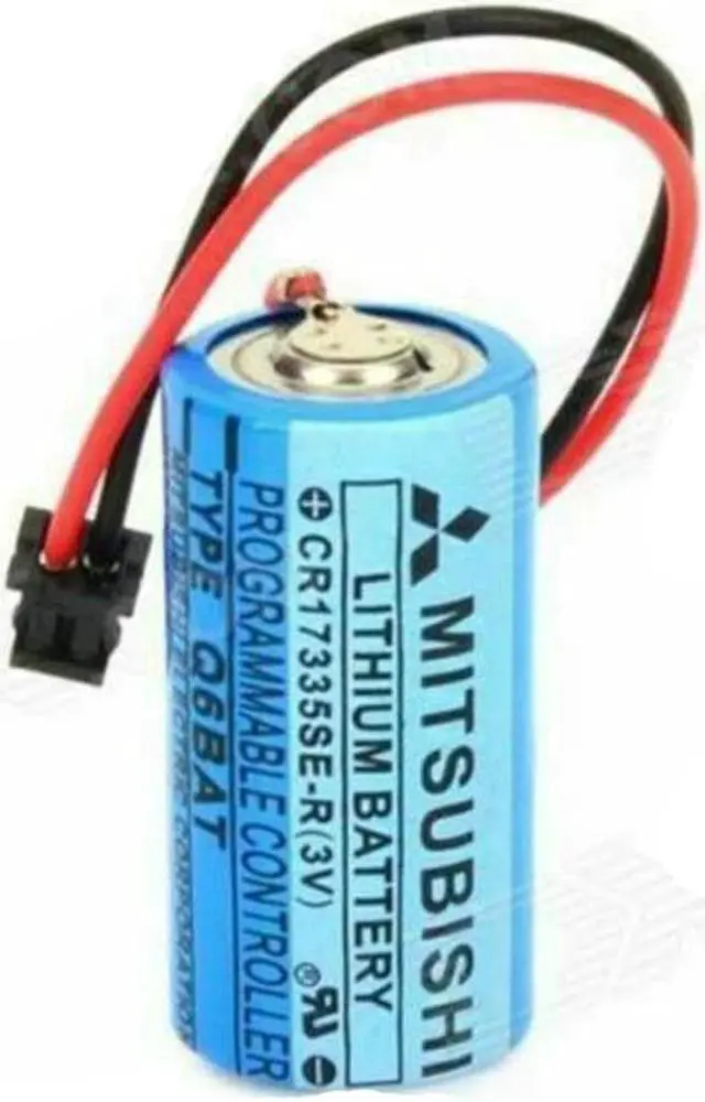 Alt view image 5 of 7 - 10PCS CR17335SE-R 3V Q6BAT PLC Lithium Battery with Plug for Q25PRHCPU Q170HBATC QNS FANUC System