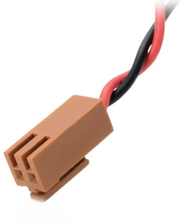Alt view image 5 of 7 - 6Pcs ER6V/3.6V 2400mAh ER6VC119A ER6VC119B PLC Lithium Battery for Toshiba PLC Battery for M64 System with Brown Plug