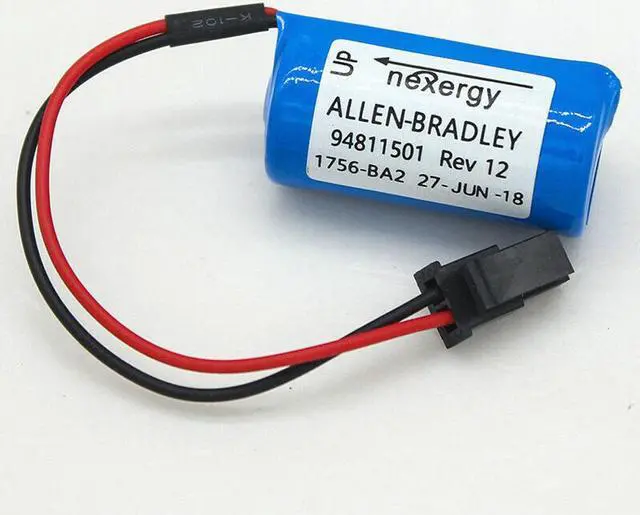 Alt view image 6 of 7 - (20-Pack) 1756-BA23V 1800mAh 1756-BA2 Replacement Battery for Allen Bradley BR2/3A-AB PLC Control Battery