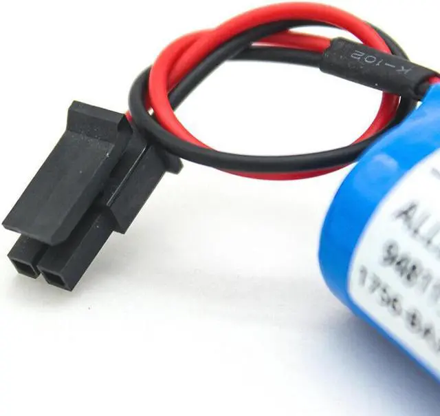 Alt view image 4 of 6 - 3PCS 3V 1756-BA2 1800mAh Replacement Battery for 1756-L1 1756-BA2 BR2/3A-AB, CNC Machine