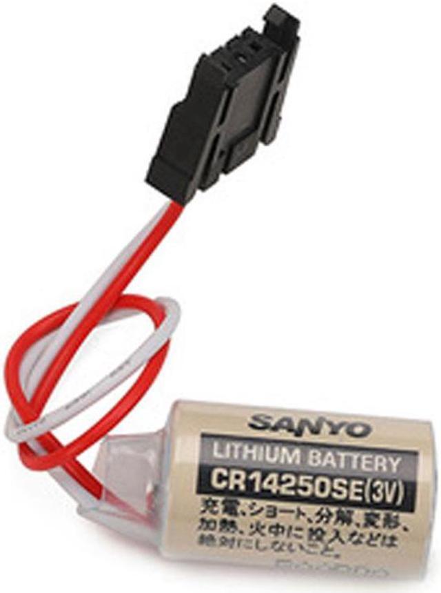 Alt view image 2 of 4 - (15-Pack) CR14250SE 3V Lithium Battery 1800mAh for CR14250SE 1/2AA 3V PLC Battery 1747-BA Backup Power Supply