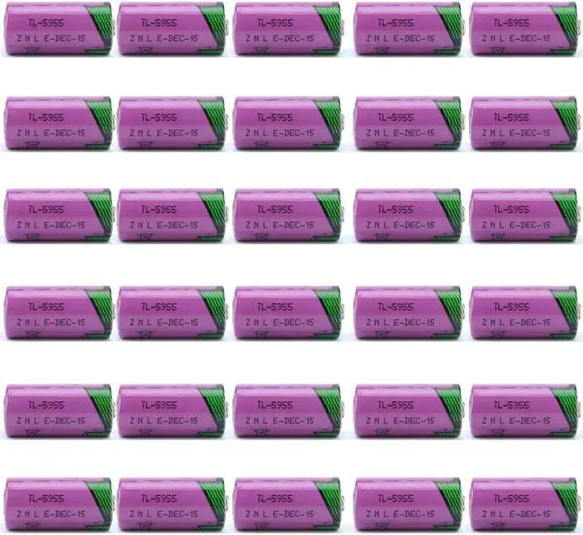 Main image of (30-Pack)  Tl-5955 2/3AA 3.6V 1650mAh Lithium Battery Replacement for  TL-2155, TL-4955, TL-5155, TL-5955, SL-361, Xeno XL-055F, ER14335