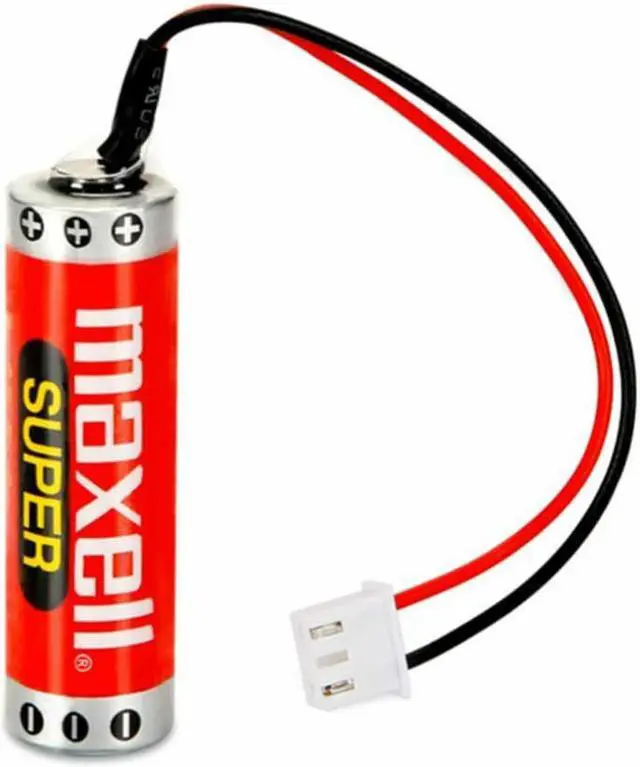 Alt view image 2 of 7 - 3PCS ER6C AA 3.6V 1800mAh PLC Lithium Battery for FX F2-40BL with Plug