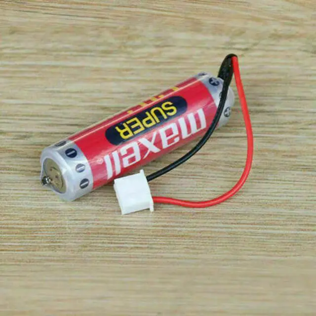 Alt view image 6 of 7 - 3PCS ER6C AA 3.6V 1800mAh PLC Lithium Battery for FX F2-40BL with Plug