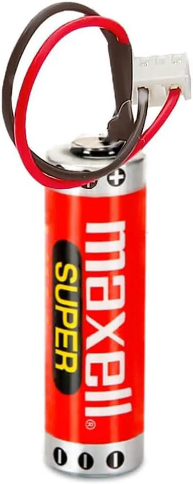 Alt view image 2 of 7 - (8 Pack) 1800mAh ER6C AA 3.6V Lithium Battery for FX F2-40BL FX2N/1N PLC Battery with Plug