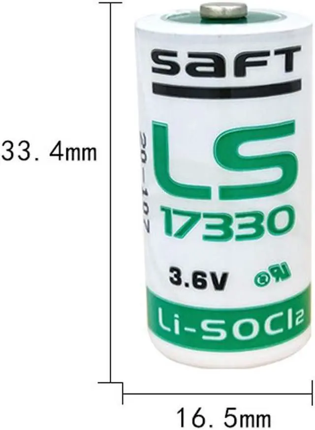 Alt view image 3 of 3 - (30-Pack) Replacement for SAFT LS17330 2/3 A Size Lithium Battery 3.6V 2100mAh for Automated Meter Reading,Wireless Alarms and Security Devices, etc