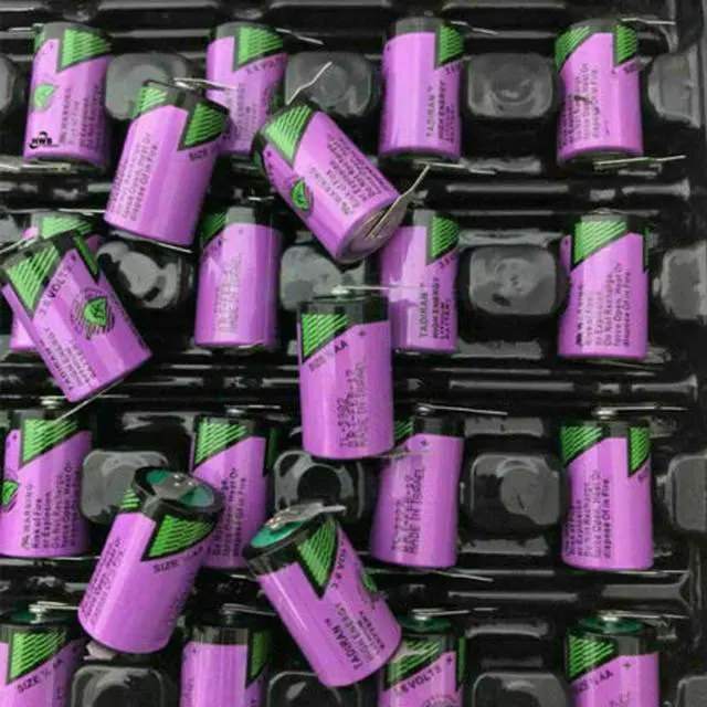 Alt view image 5 of 5 - 15PCS Hi-Capacity TL-5902 3.6V 1200mAh PLC Lithium Non-Rechargeable Battery for Tadiran TL-2150/S ER14250 SL-350