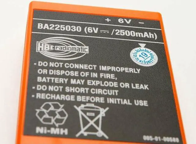 Alt view image 7 of 7 - (2-Pack) 2500mAh BA225030 6V Ni-Mh Replacement Battery for HBC Pump Truck Remote Control Battery