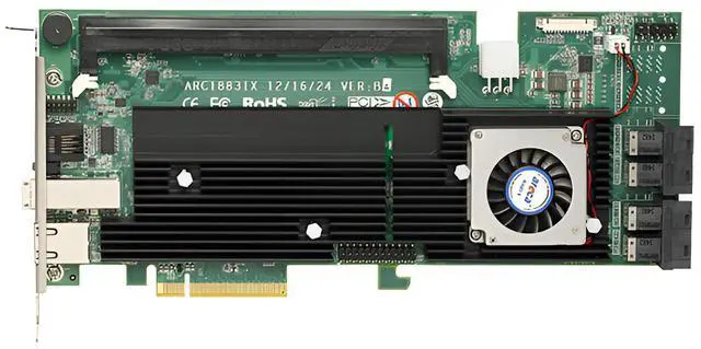 Main image of Areca ARC-1883ix-16-8GB (16 Port SAS RAID Controller)
