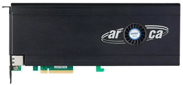 Main image of Areca ARC-1886-6N PCIe Gen 4.0 M.2 NVMe Hardware RAID controller With 6x M.2 Connectors
