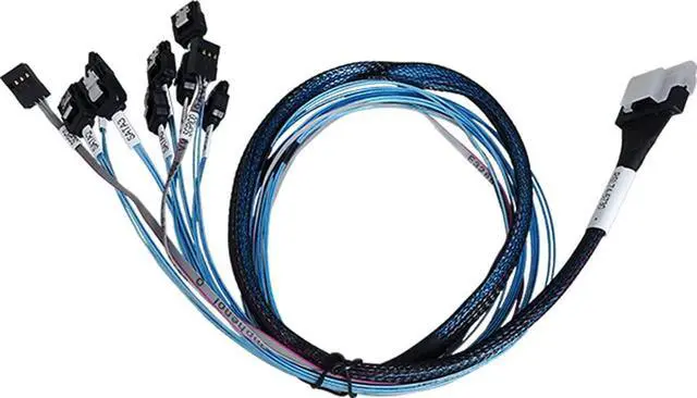 Main image of Areca SFF-8654 to Eight SATA with Sideband - 0.75 M