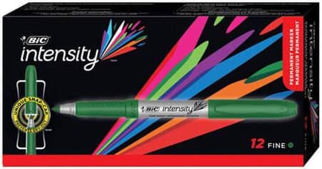 Bic Intensity Permanent Marker 1.1mm Tip (12pk)