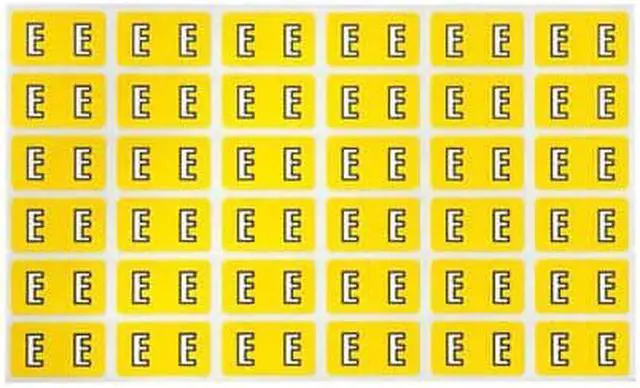 Alt view image 2 of 2 - Avery Colour Coding Labels 25x38mm 180pk - E Yellow