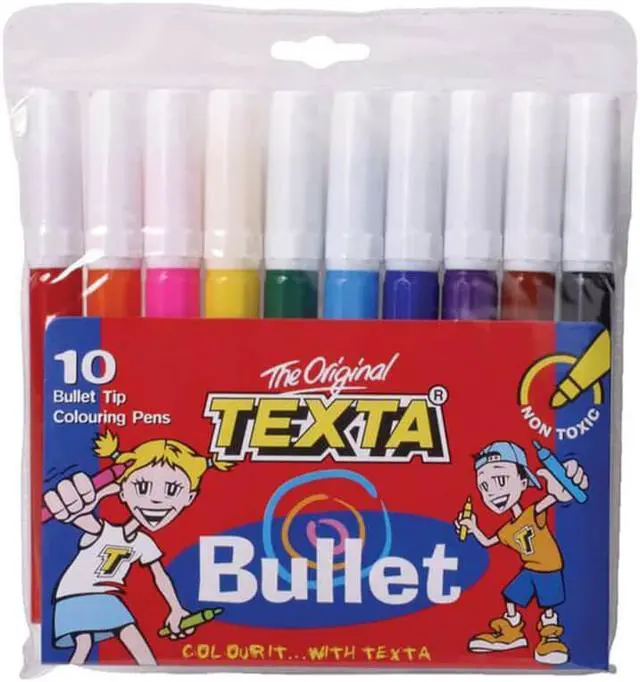 Main image of Texta Project Bullet Tip Marker (10pk)