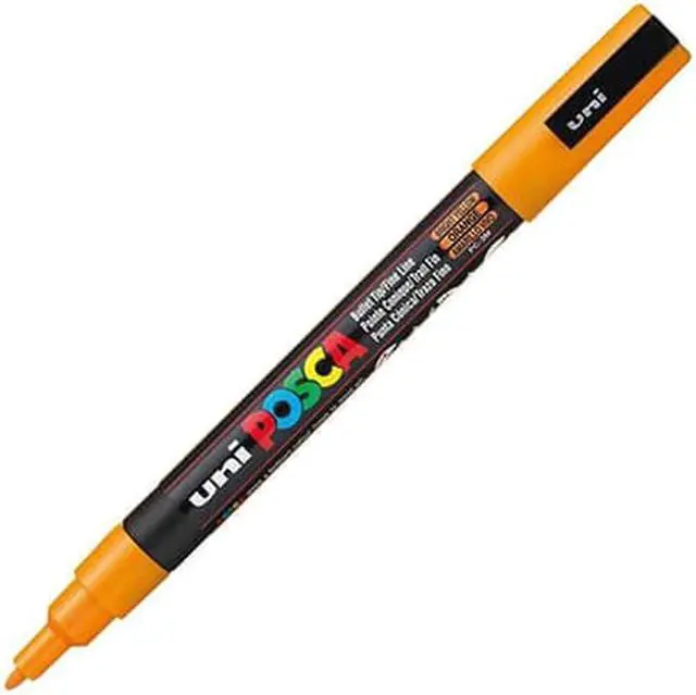 Main image of Uni Posca PC-3M Bullet Tip Paint Marker - Orange