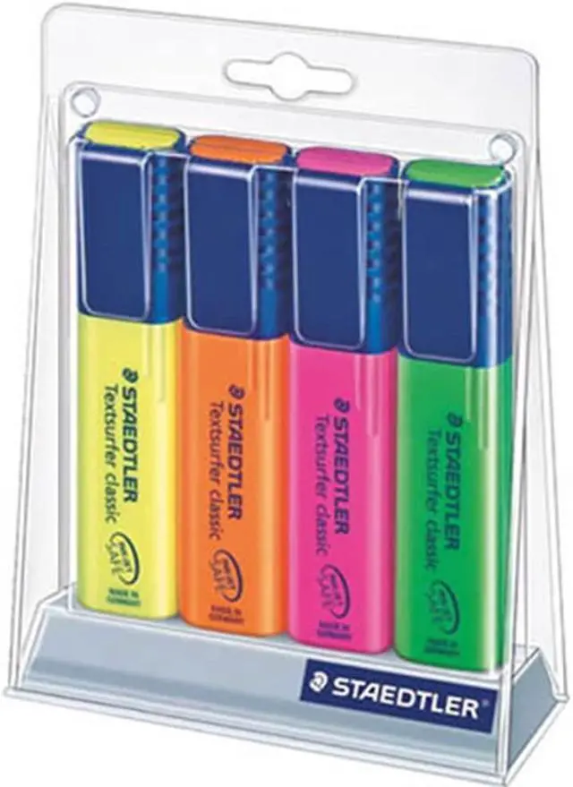 Main image of Staedtler Textsurfer Classic Highlighters 4pk (Assorted)