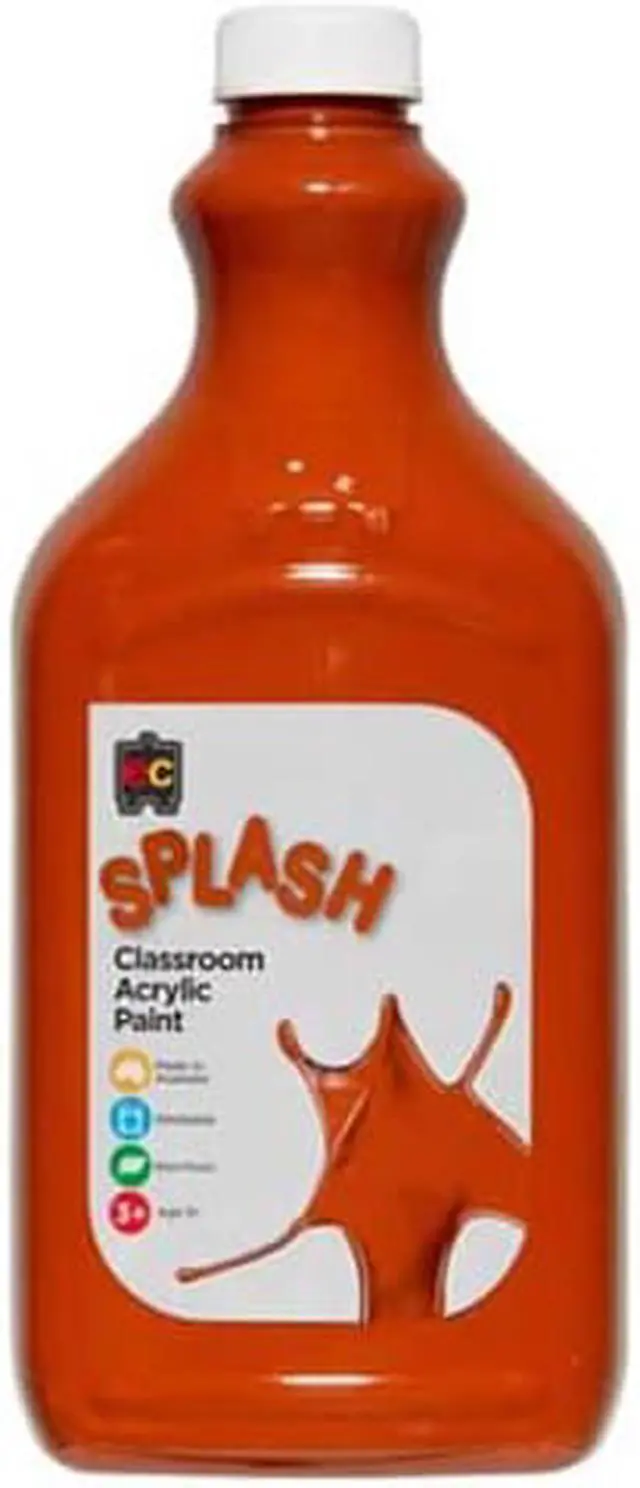 Main image of EC Splash Classroom Acrylic Paint 2L - Choc Fudge