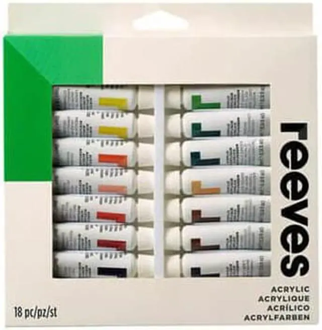 Main image of Reeves Paint Tubes 12mL (12pk) - Oil